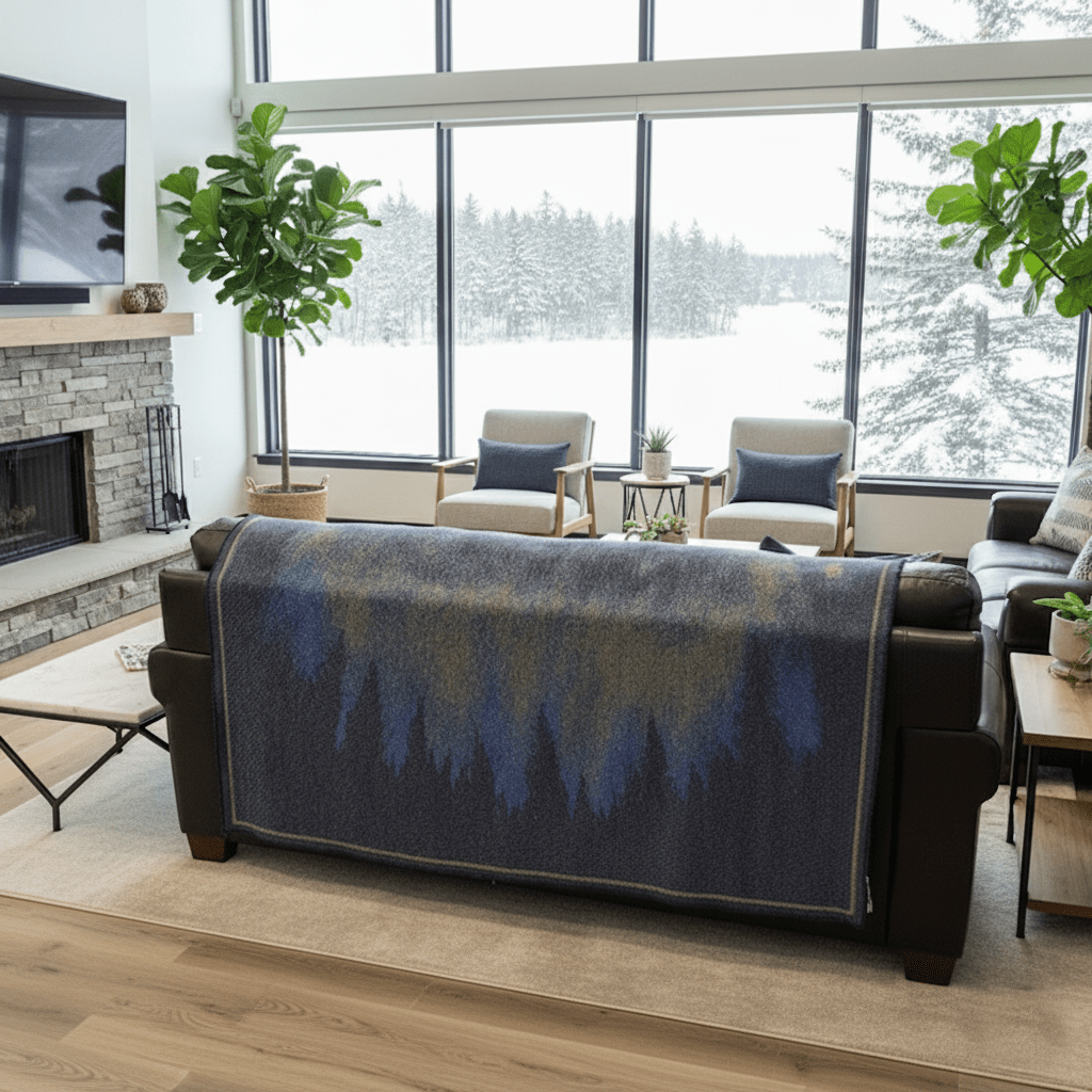 North Star Borealis Throw Current Faribault Full Price group-gallery Machine Washable New Lower Price sustainable throws