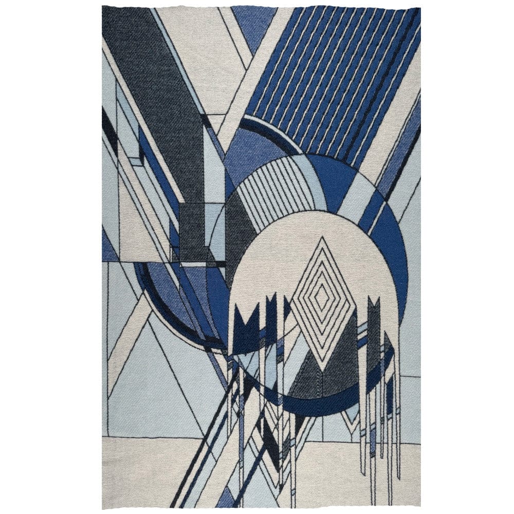 Frank Lloyd Wright Wool Throw Frozen Spheres