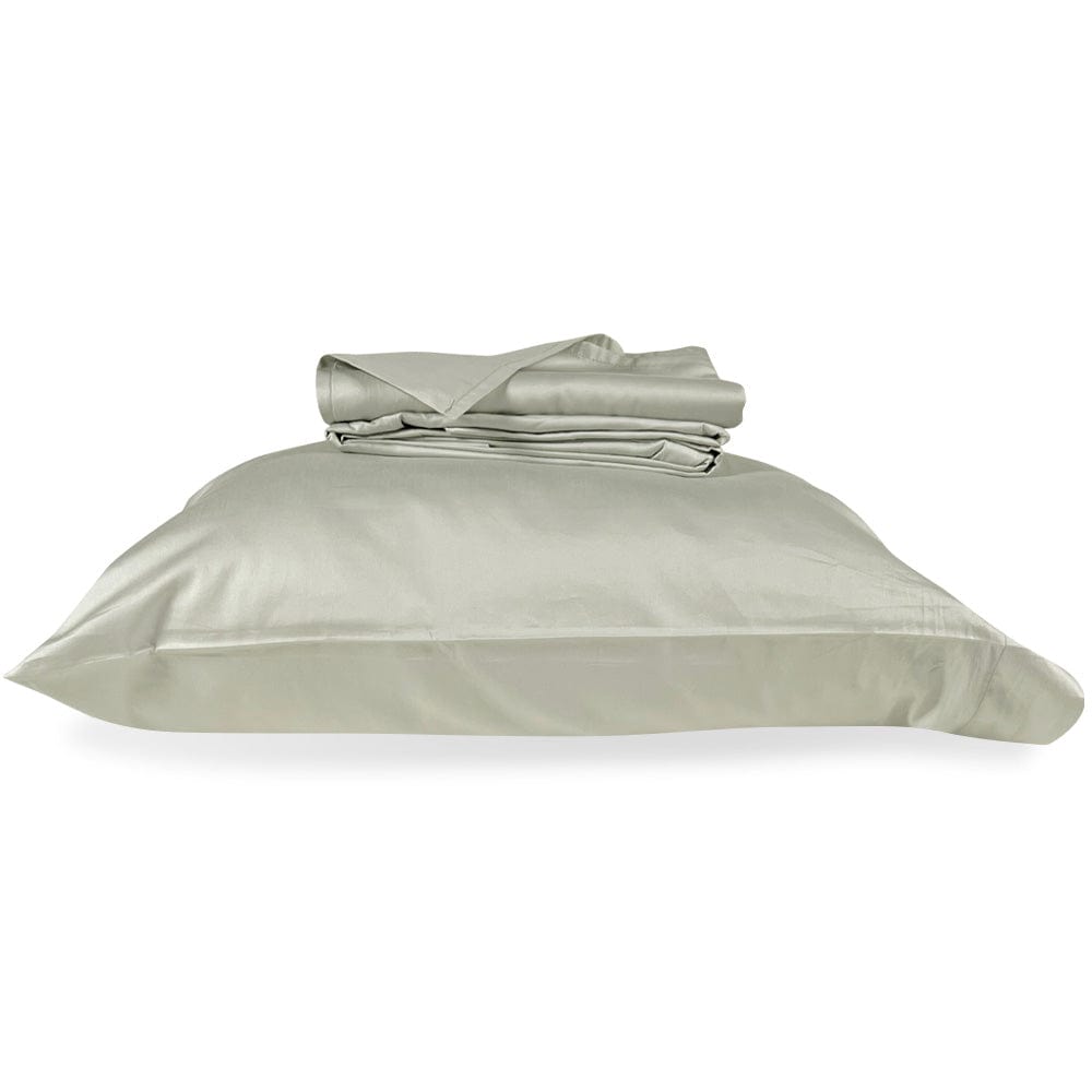 Sheet Set - Gray King active Current Faribault Full Price group-gallery King machine washable Queen Sheet Set Solids Twin