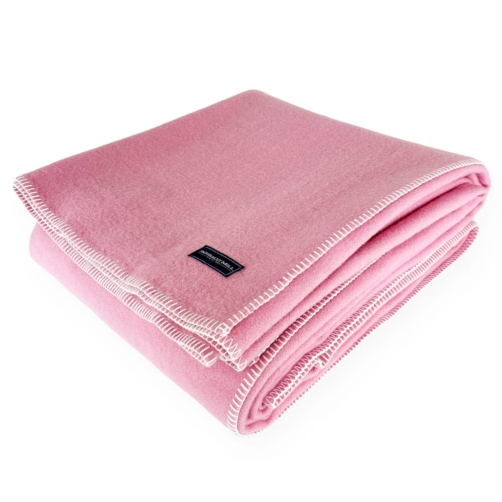 Pure & Simple Wool Blanket - Light Pink