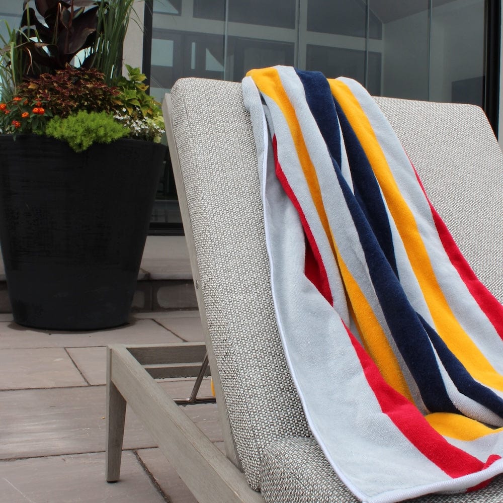 Frontier Towel - Gray active Current Faribault Frontier Towel Full Price group-gallery machine washable New Lower Price Stripes Towel