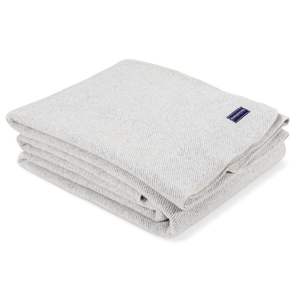 Summit Wool Blanket - Heather Natural active Current Dry clean or hand wash Faribault Full group-gallery King New Lower Price personalization Queen Solids Summit Wool Blanket Twin