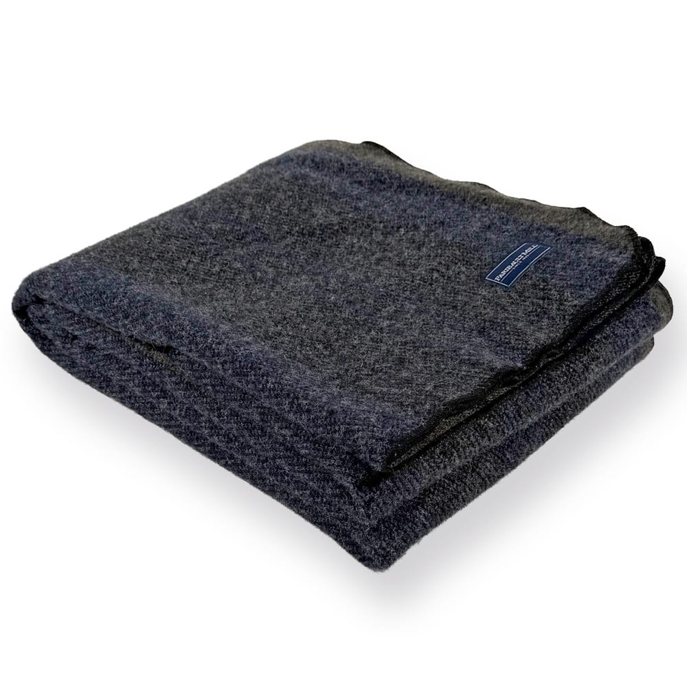Timberline Stripe Wool Throw 45" x 60" active Faribault machine washable Patterns & Plaids