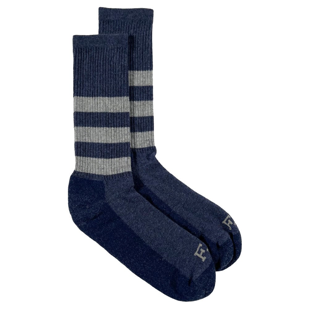 Trapper Wool Socks - Denim One Size active Current Faribault Full Price machine washable Socks Trapper Wool Socks