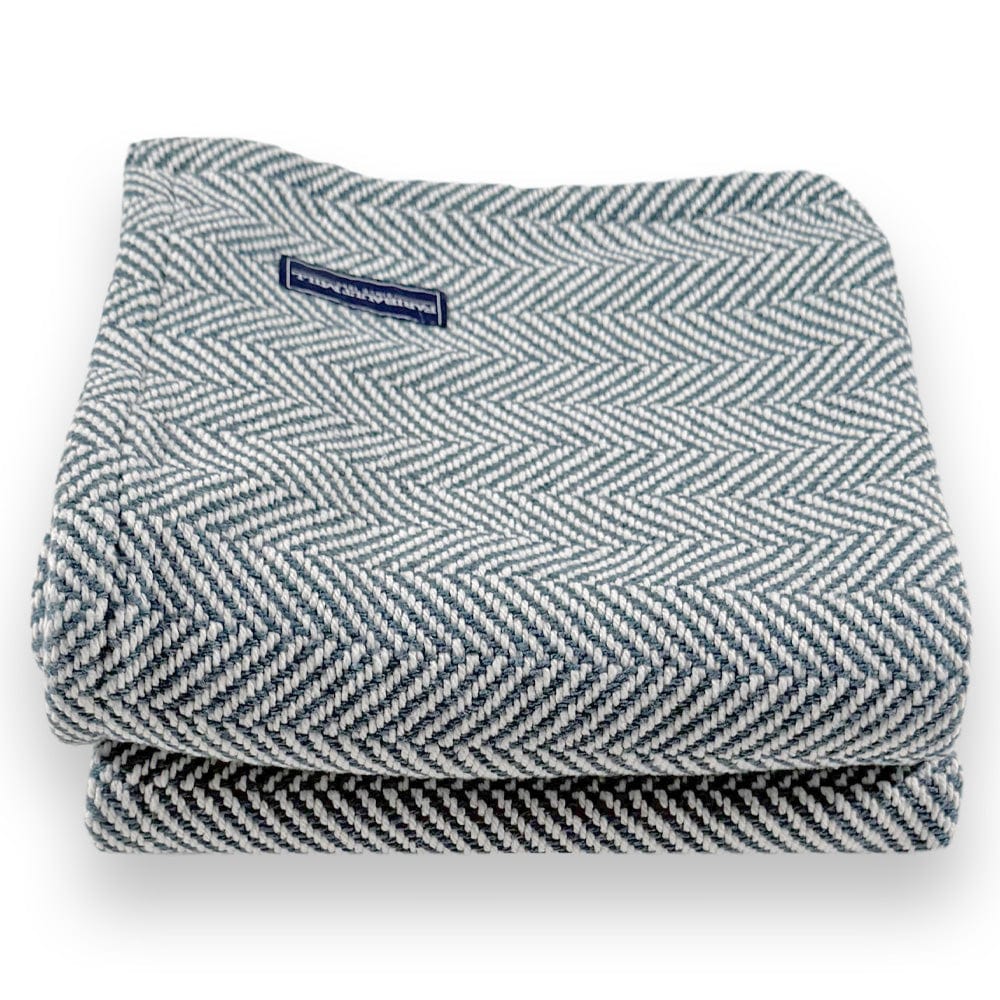 Brahms Mount 42" x 69" Penobscot Cotton Throw - Indigo