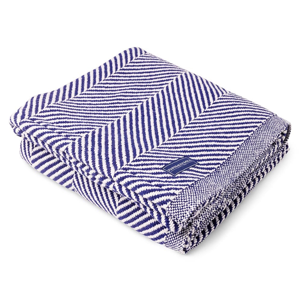 Brahms Mount Monhegan Cotton Throw Without Fringe