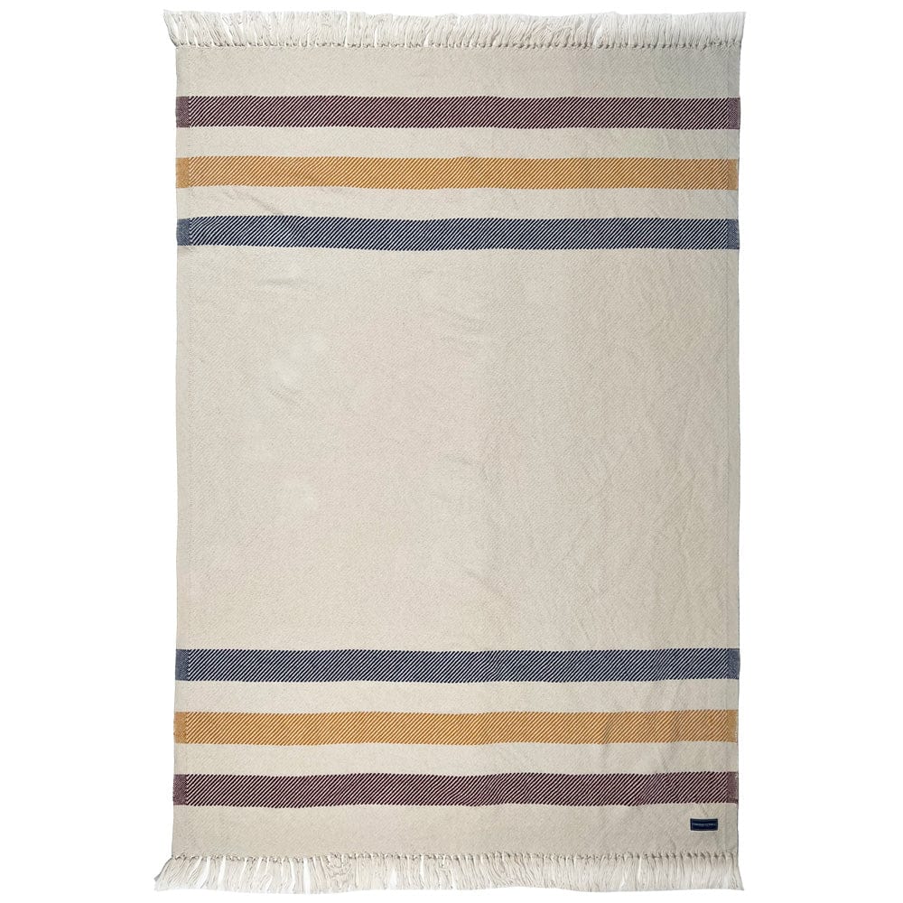 Brahms Mount Natural Frontier Cotton Throw