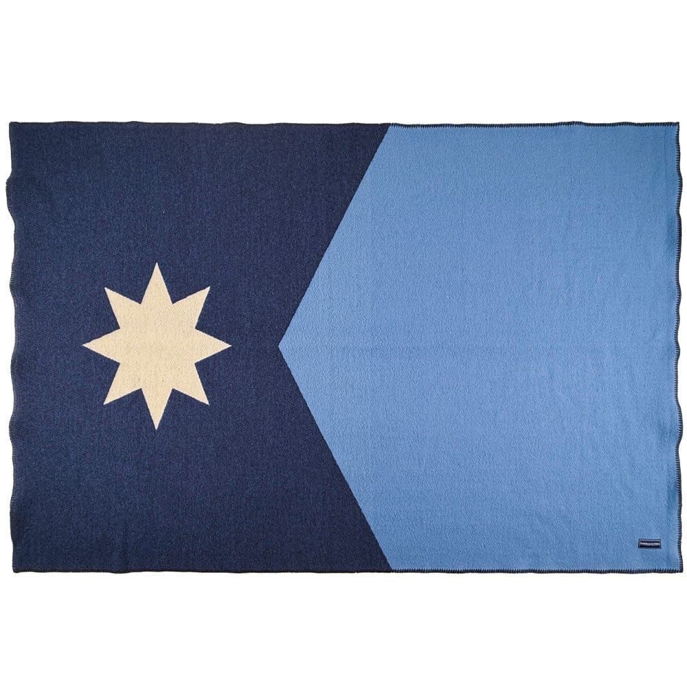 Faribault Mill 42" x 65" Minnesota Flag Wool Throw