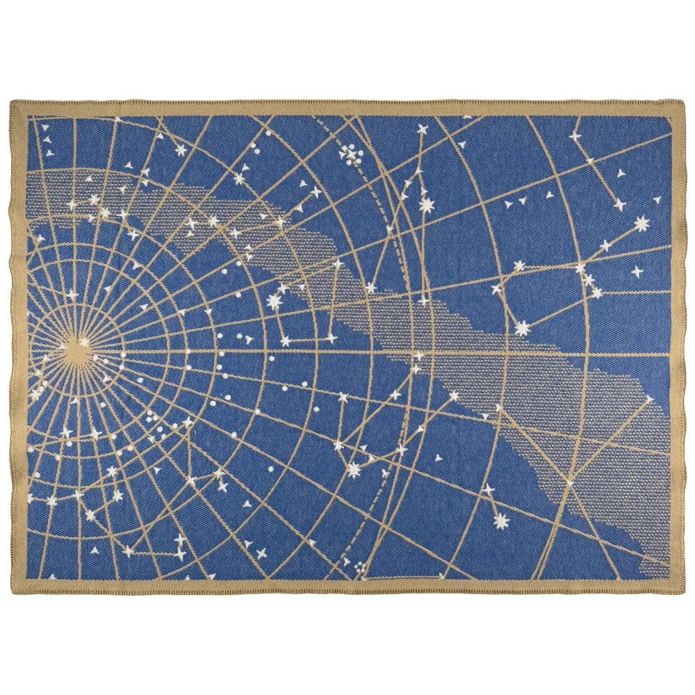 Faribault Mill 50" x 60" North Star Constellation Map Throw
