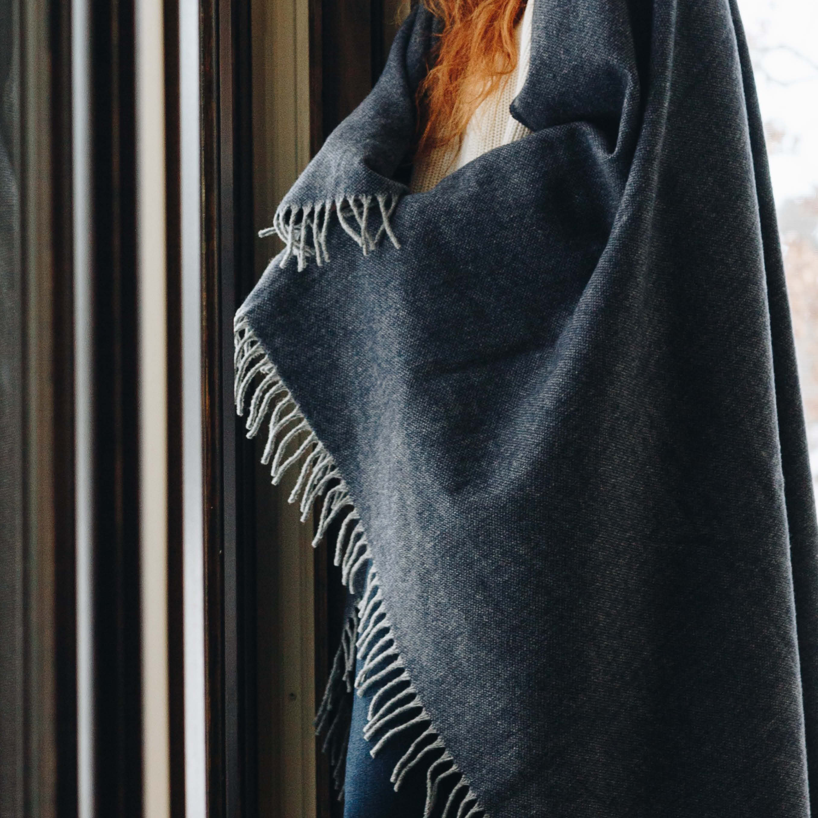 Ashby Wool Throw Blanket active Ashby Wool Throw Current group-gallery machine washable Solids