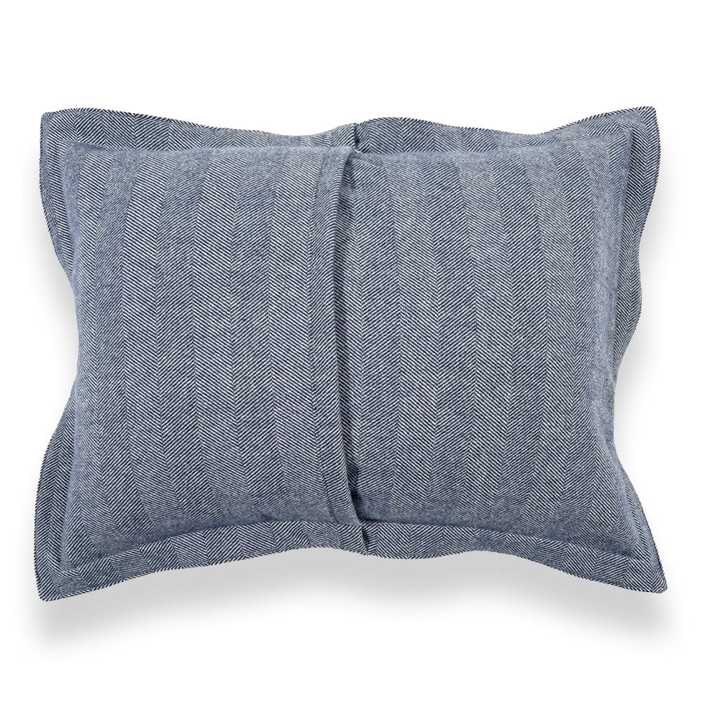Faribault Mill Coastal Cottage Herringbone Wool Sham