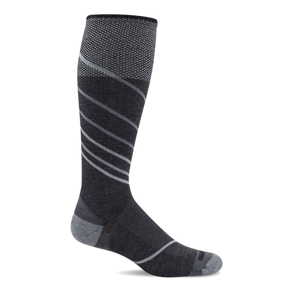 Faribault Mill M/L Sockwell Men's Pulse Socks - Charcoal
