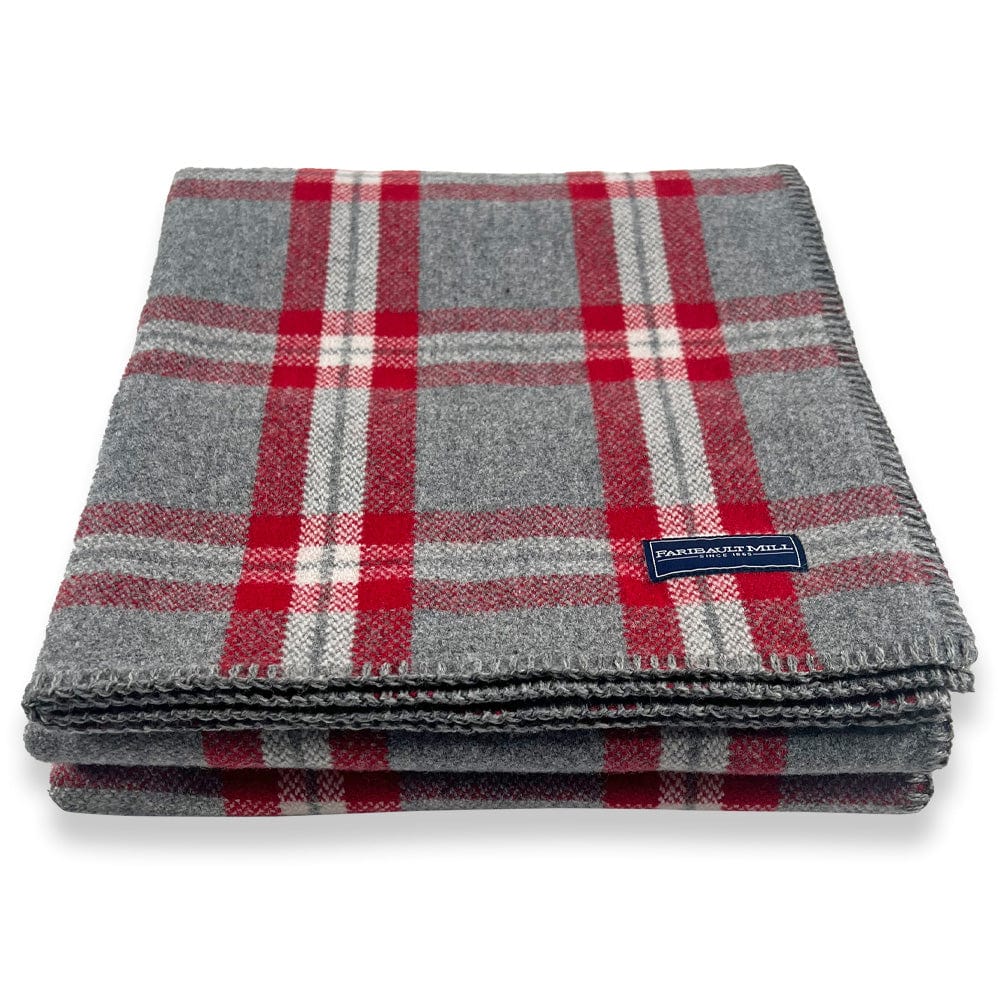 Faribault Mill Minnehaha Falls Wool Throw