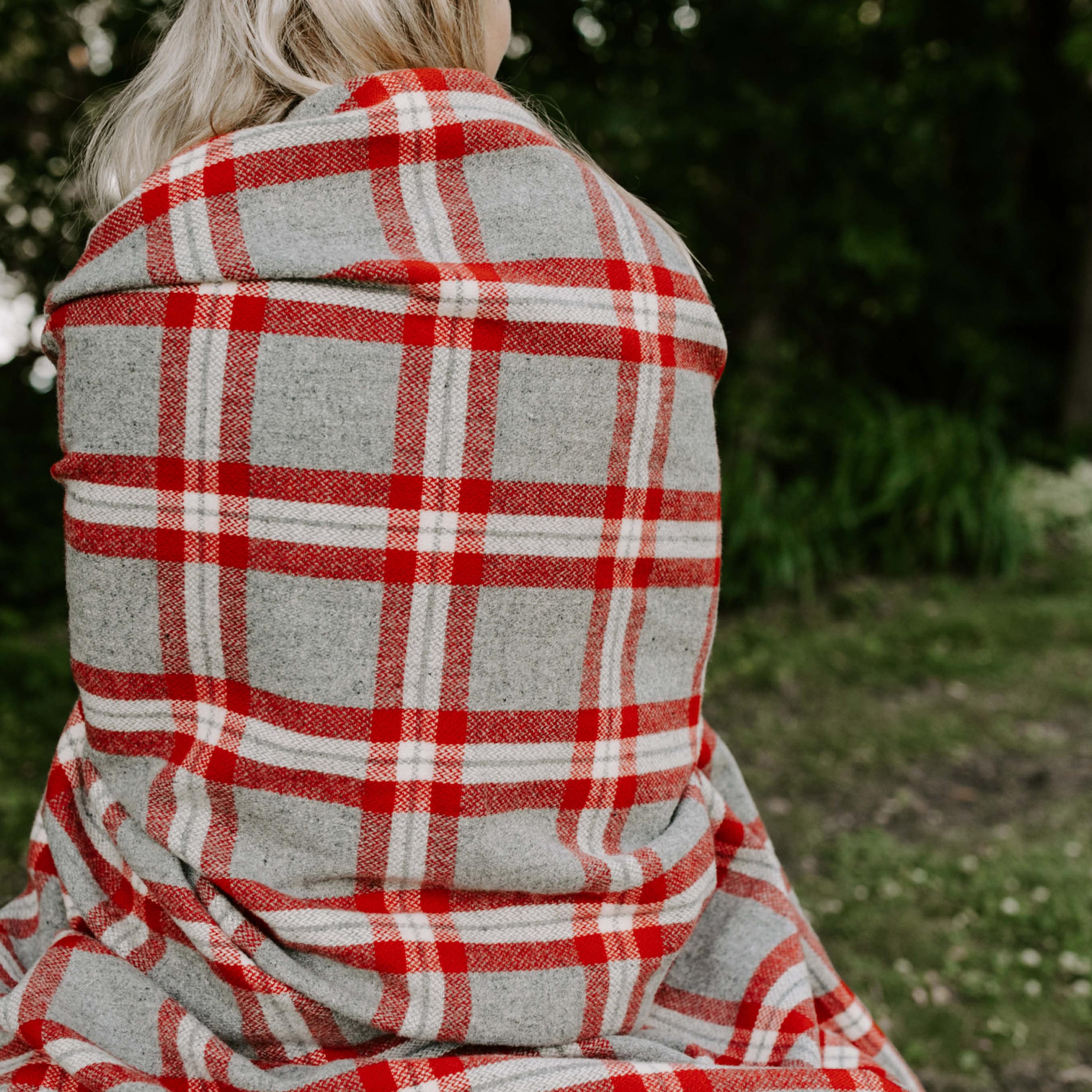 Minnehaha Falls Wool Throw active Current group-gallery machine washable Minnehaha Falls Wool Throw Patterns & Plaids