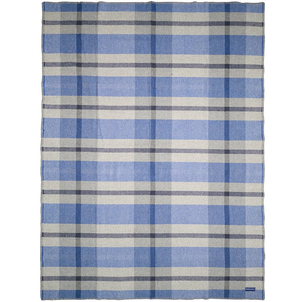 Faribault Mill Northfield Plaid Wool Throw Blanket