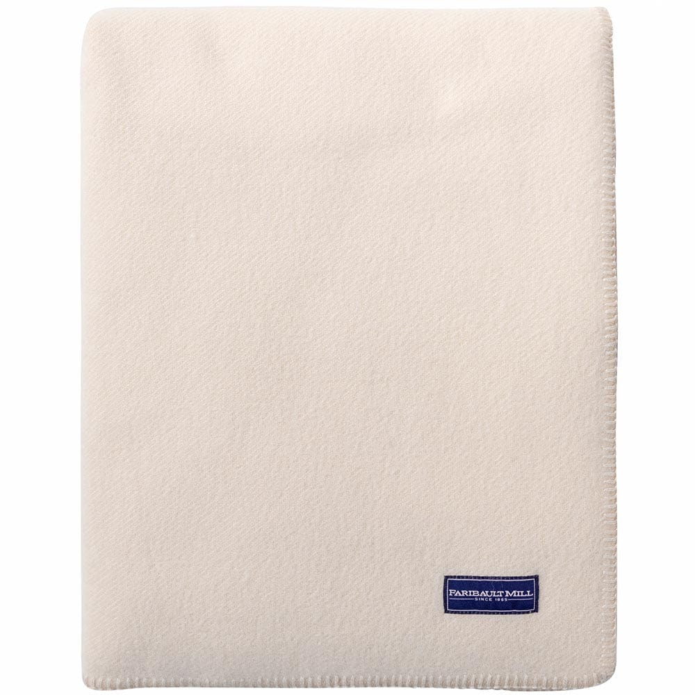 Faribault Mill Pure & Simple Wool Blanket