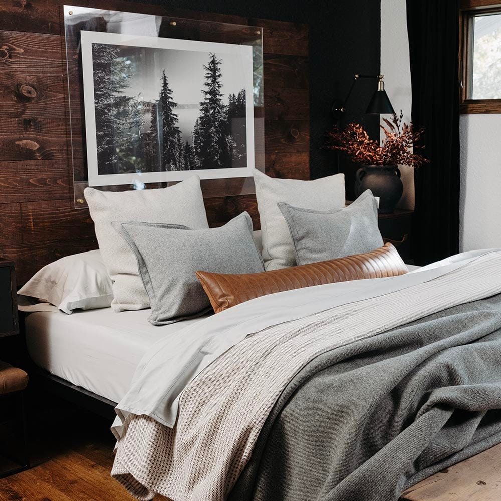 Faribault Mill Sheet Set - Gray