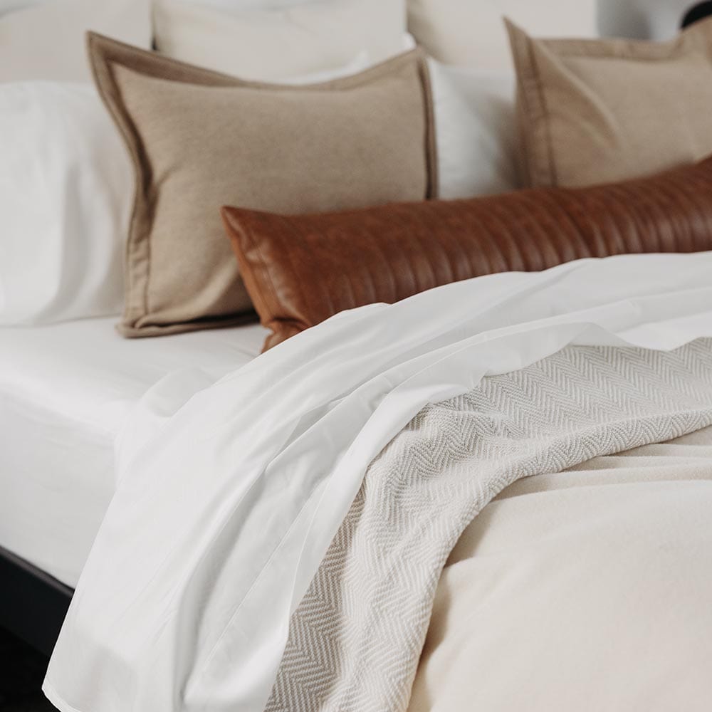 Faribault Mill Sheet Set - White