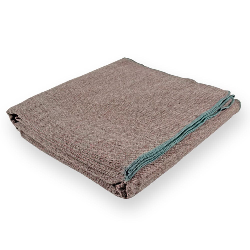 Faribault Mill Twin Zero Waste Wool Blanket - Mystery Color & Texture