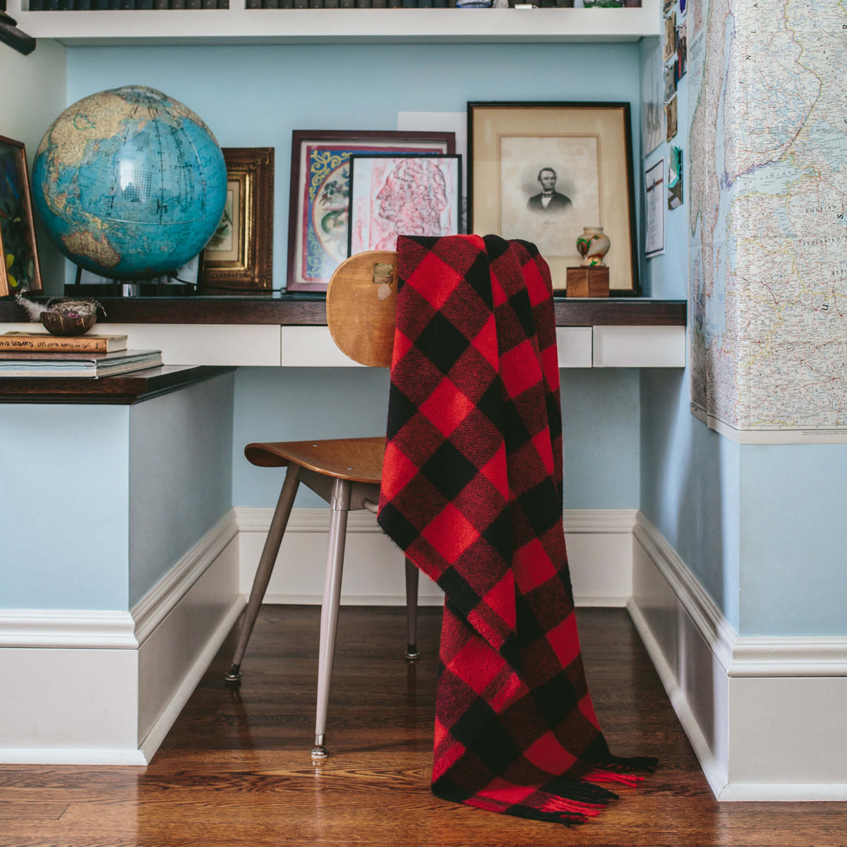 Buffalo Check Wool Throw Blanket active Buffalo Check Wool Throw Current group-gallery machine washable Patterns & Plaids
