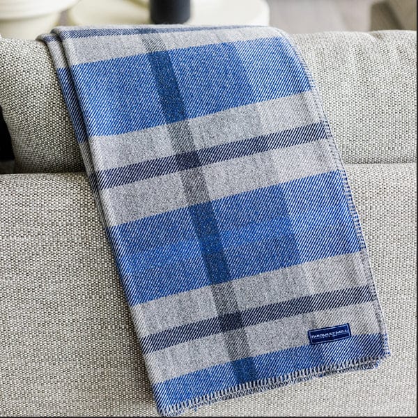 Northfield Plaid Wool Throw Blanket active Current Full Price group-gallery machine washable Northfield Plaid Wool Throw Patterns & Plaids
