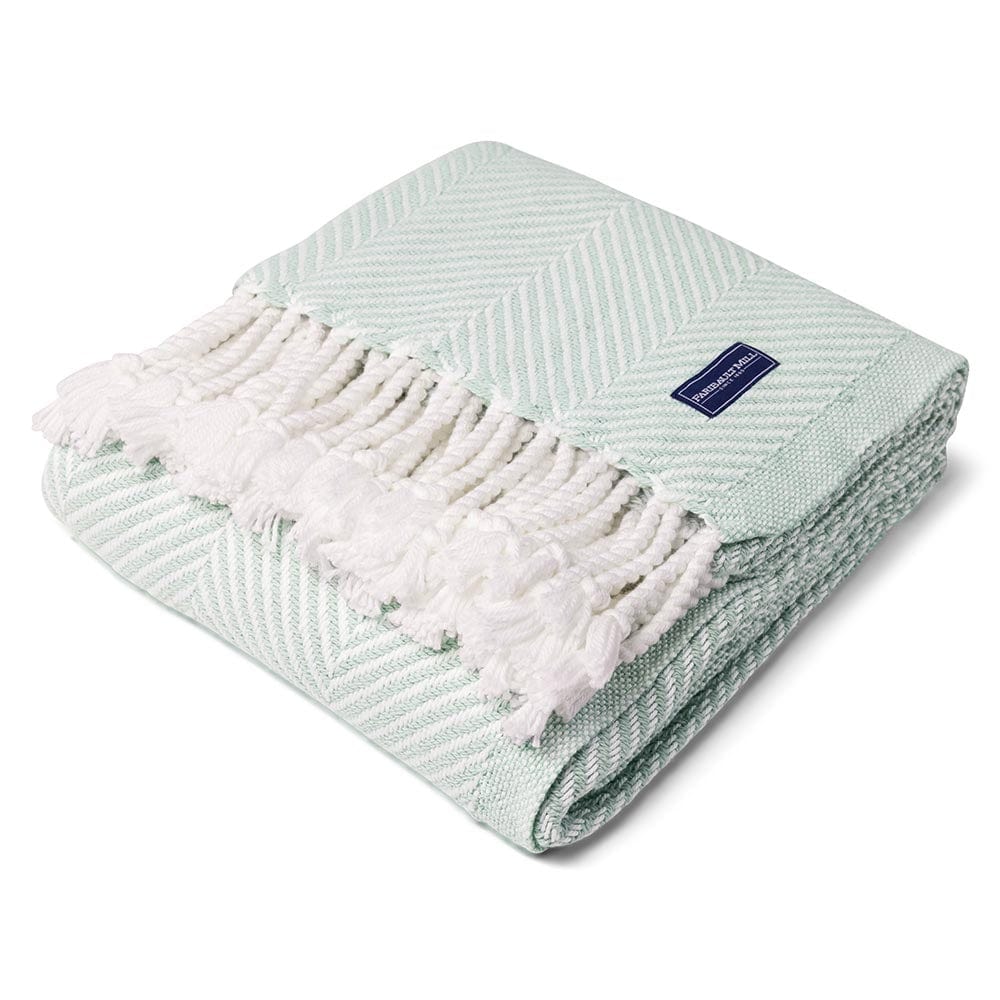 Monhegan Cotton Throw With Fringe active All Throws Best Seller Cotton Throws Current FWM group-gallery Herringbone Collection Herringbone Throw machine washable Monhegan Cotton Throw With Fringe Regular Priced Throws