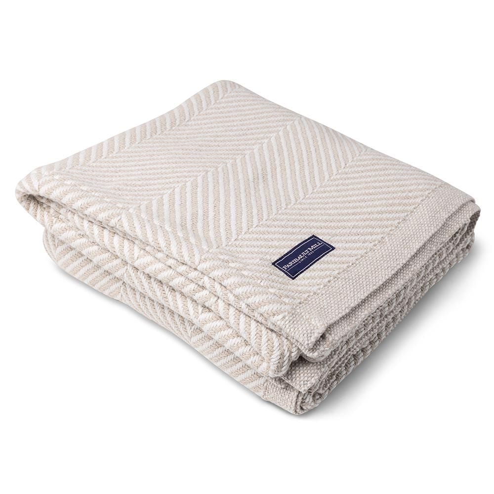 Monhegan Cotton Throw Without Fringe active All Throws Best Seller Cotton Throws Current FWM group-gallery Herringbone Collection Herringbone Throw machine washable Monhegan Cotton Throw Without Fringe Throws