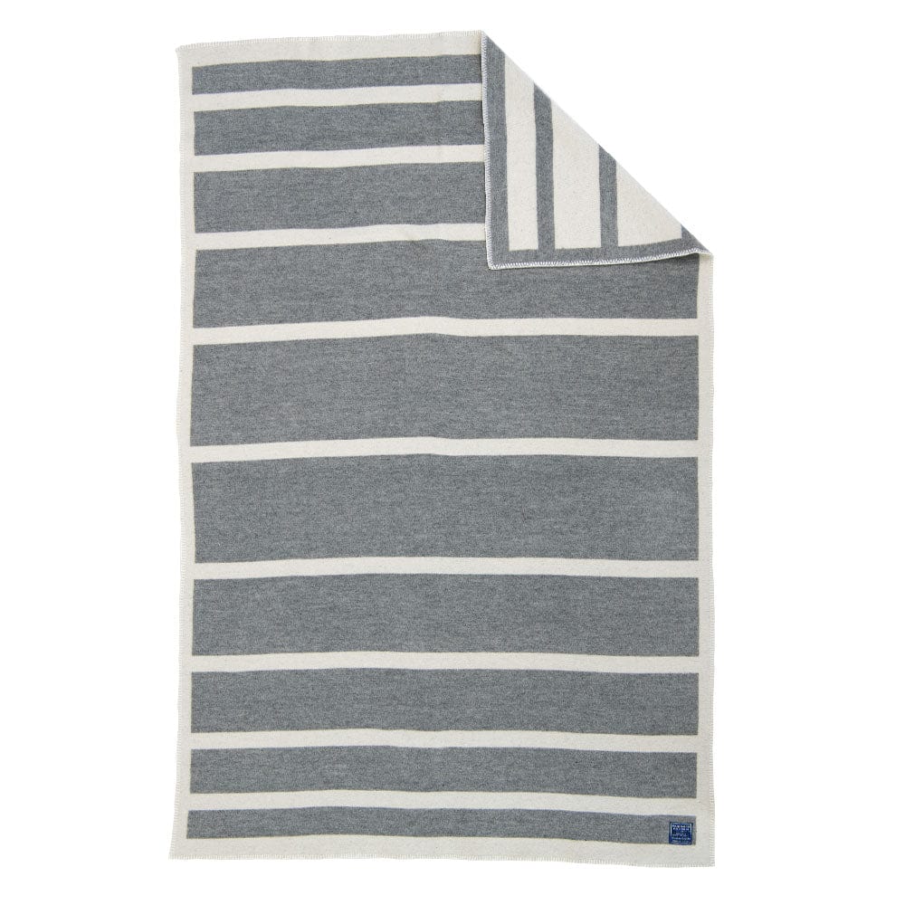 Reversible Framed Stripe Wool Throw active Current Dry clean or hand wash group-gallery Reversible Framed Stripe Wool Throw Stripes