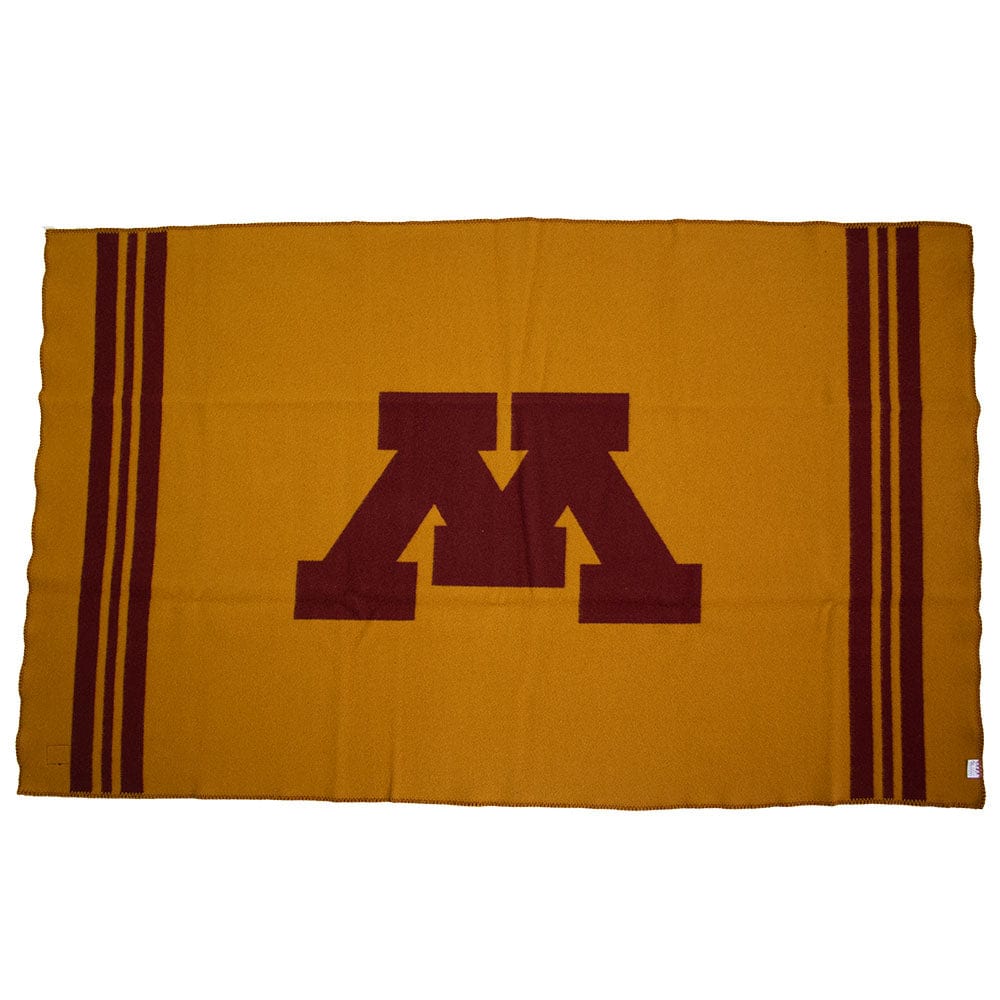 Factory Second University of Minnesota Throw active Current Dry clean or hand wash Patterns & Plaids
