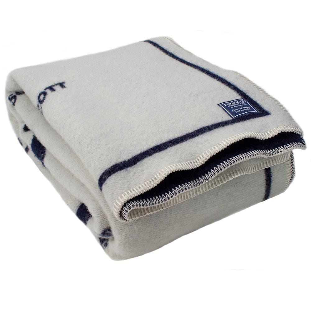 St. Croix Map Wool Throw Blanket active Current Dry clean or hand wash Faribault Full Price Lakes & Maps New Lower Price