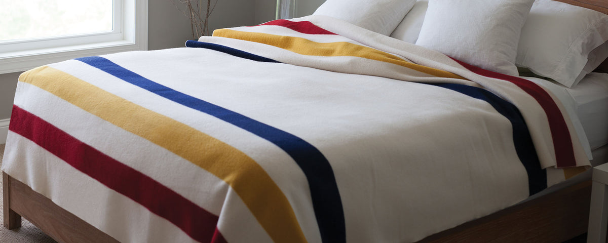 Stripe Bed Blankets