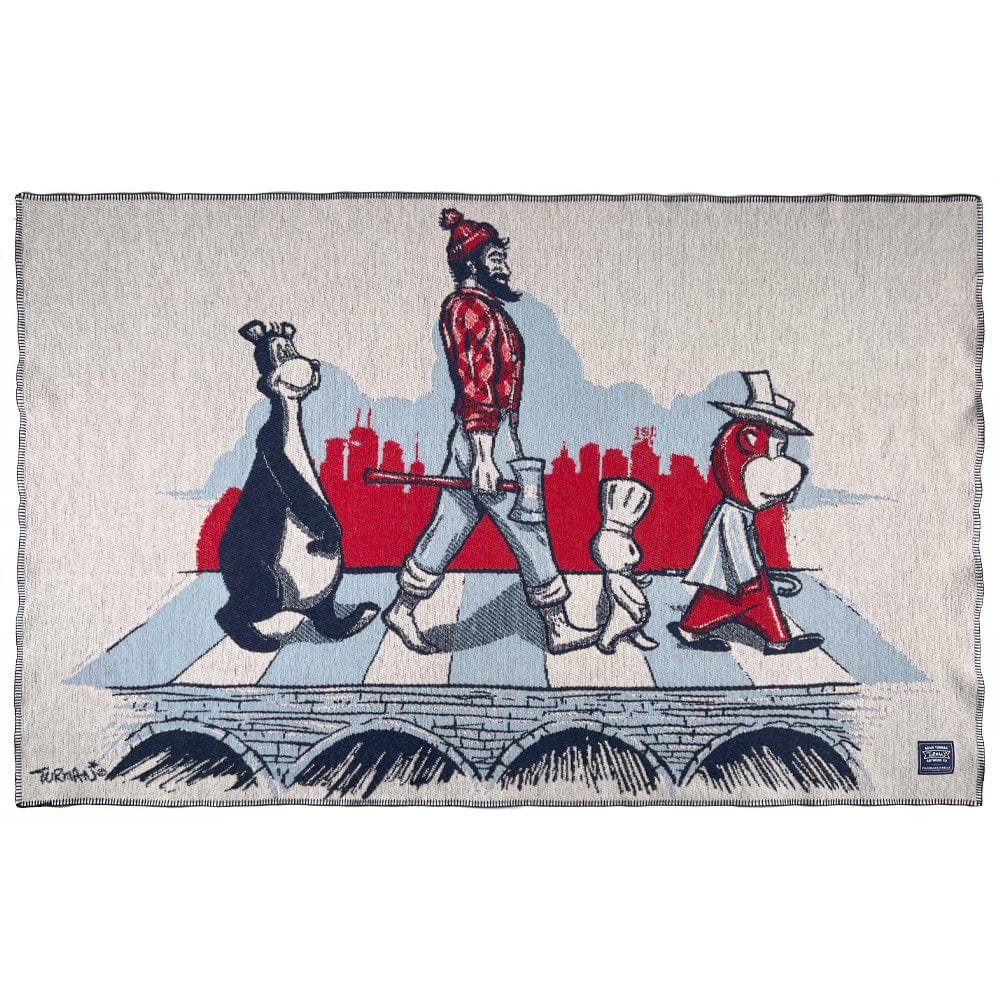 Factory Second Adam Turman Wool Throw Abbey Road
