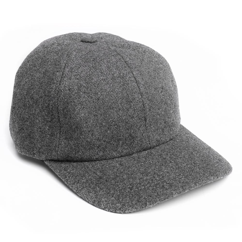 Wool Ball Cap Gray