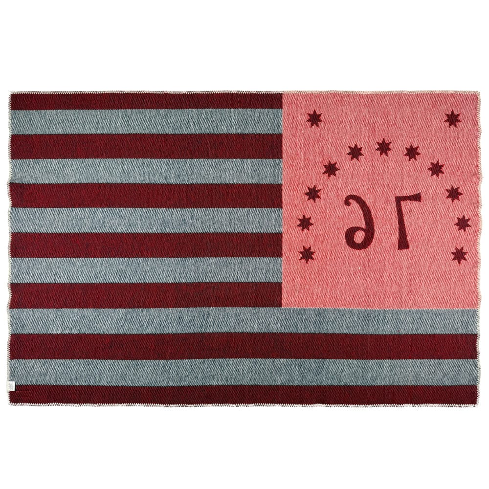Bennington Flag Wool Throw active Current Dry clean or hand wash Faribault Full Price Great Flags New Lower Price