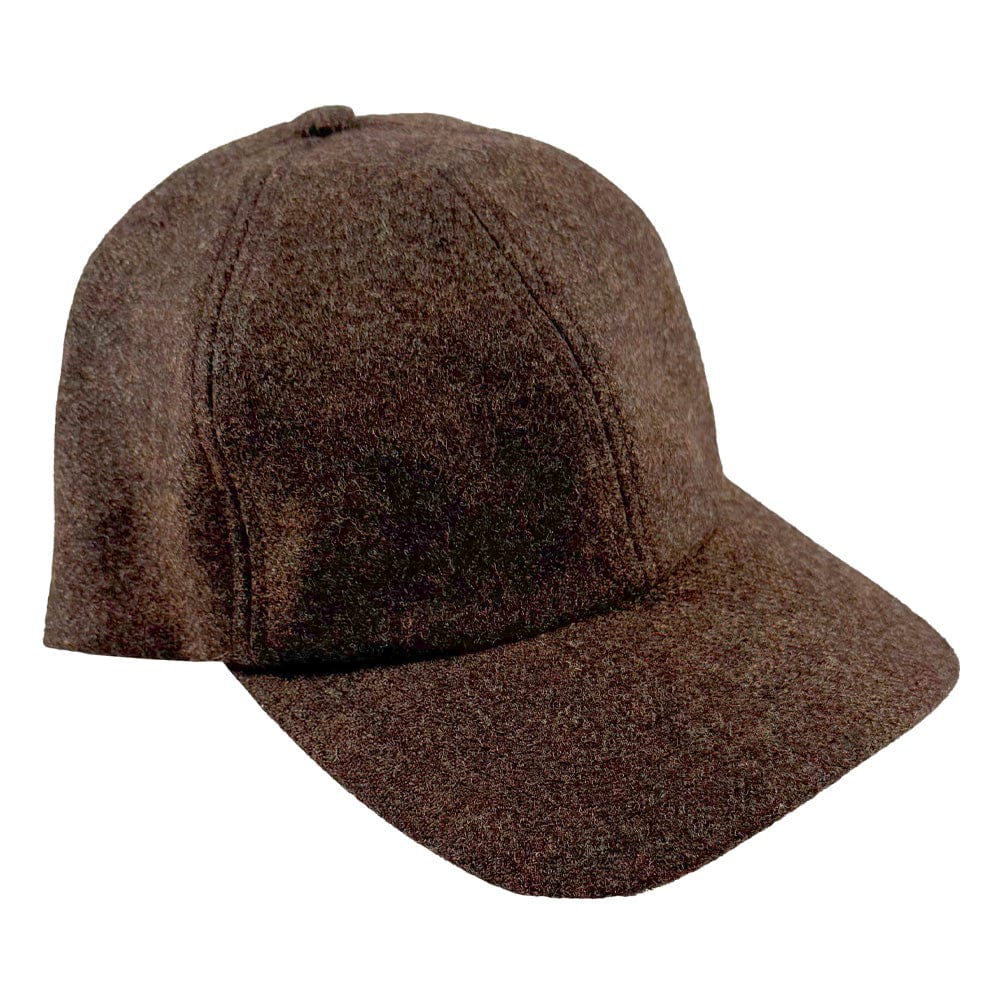 Herringbone Wool Ball Cap