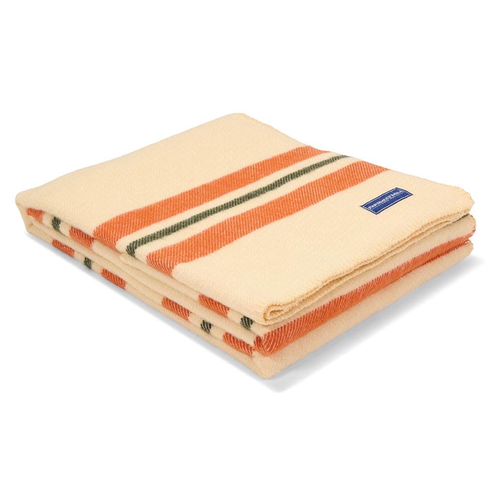 Factory Second Cabin Wool Throw - Honey active Factory Second Cabin Wool Throw machine washable