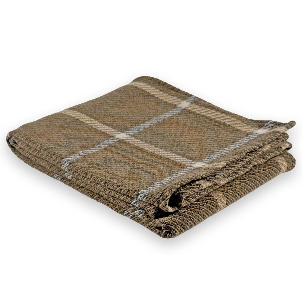 North Star Crocus Hill Throw - Tan 50" x 60" Current Faribault group-gallery Machine Washable New Lower Price North Star Crocus Hill Throw sustainable throws