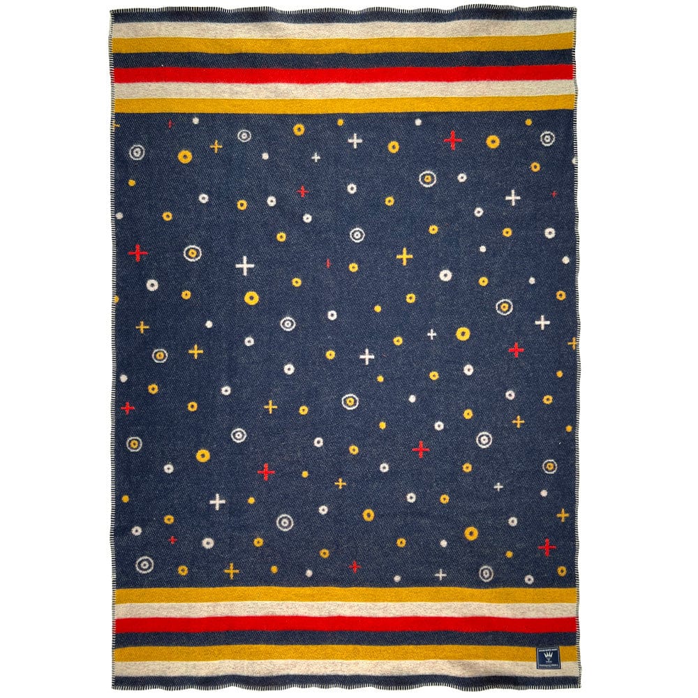 Factory Second Dyani White Hawk Wool Throw When They Dance