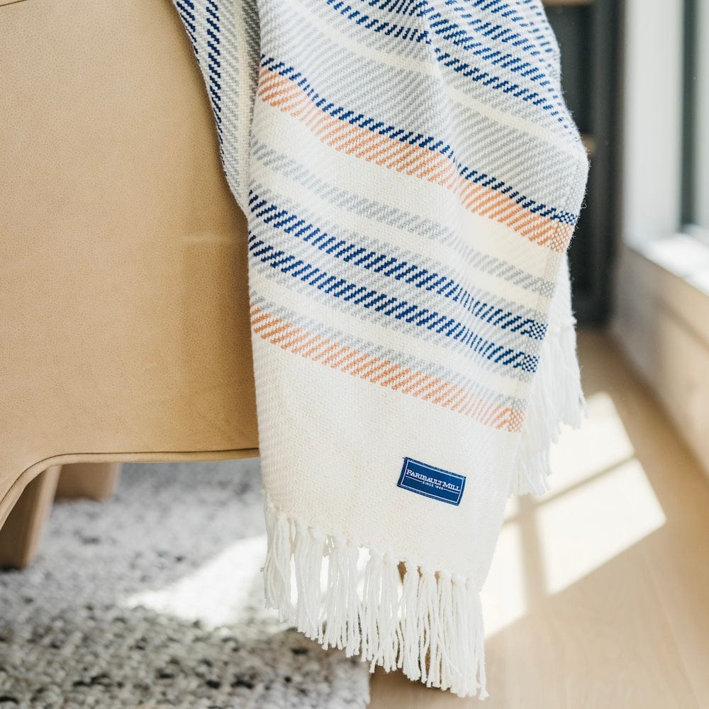 Adirondack Cotton Throw active Adirondack Cotton Throw Current group-gallery machine washable Stripes