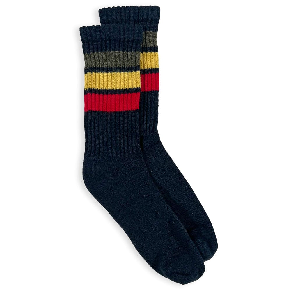 Frontier Cotton Marled Socks Navy Socks