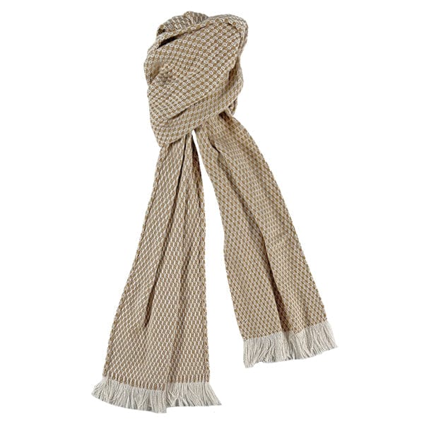 Factory Second North Star Crepe Scarf - Tan Tan Current group-gallery Machine Washable North Star Crepe Scarf sustainable