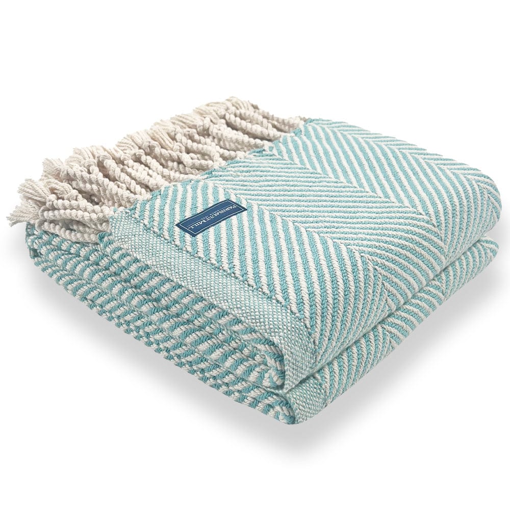 Monhegan Cotton Throw With Fringe active All Throws Best Seller Cotton Throws Current FWM group-gallery Herringbone Collection Herringbone Throw machine washable Monhegan Cotton Throw With Fringe Regular Priced Throws