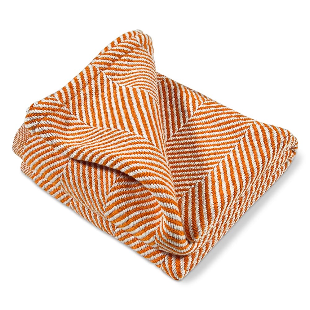 Monhegan Cotton Throw Without Fringe active All Throws Best Seller Cotton Throws Current FWM group-gallery Herringbone Collection Herringbone Throw machine washable Monhegan Cotton Throw Without Fringe Throws