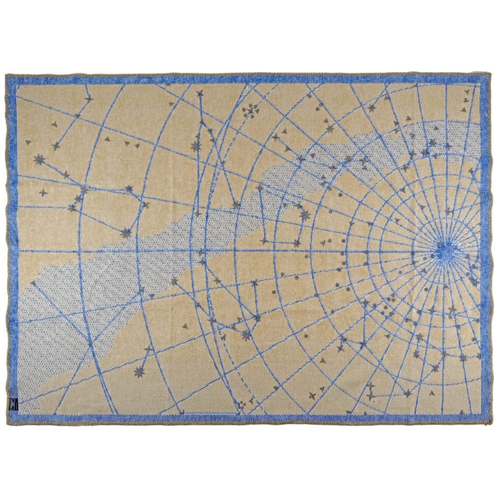 North Star Constellation Map Throw Current Faribault Full Price group-gallery Machine Washable New Lower Price sustainable throws