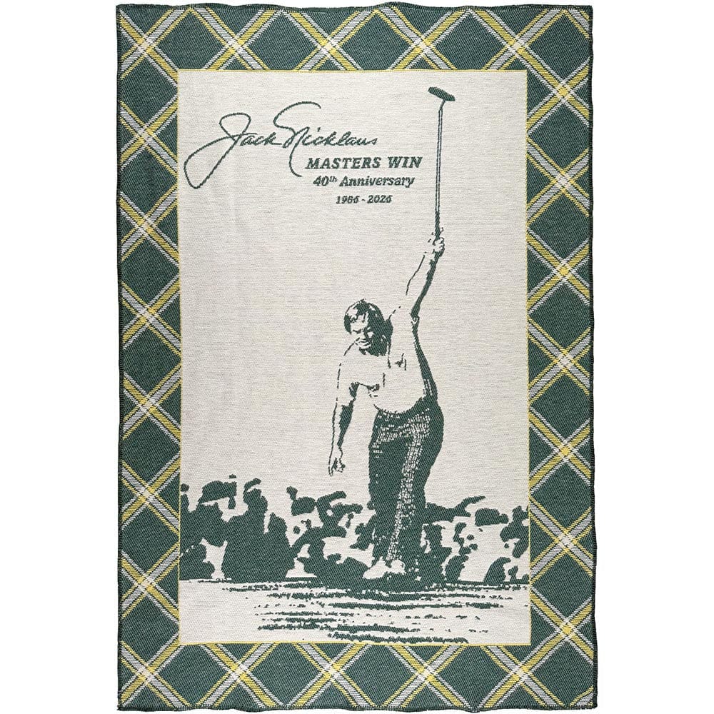 North Star Jack Nicklaus Throw 50" x 60" Current Faribault group-gallery Machine Washable New Lower Price sustainable throws