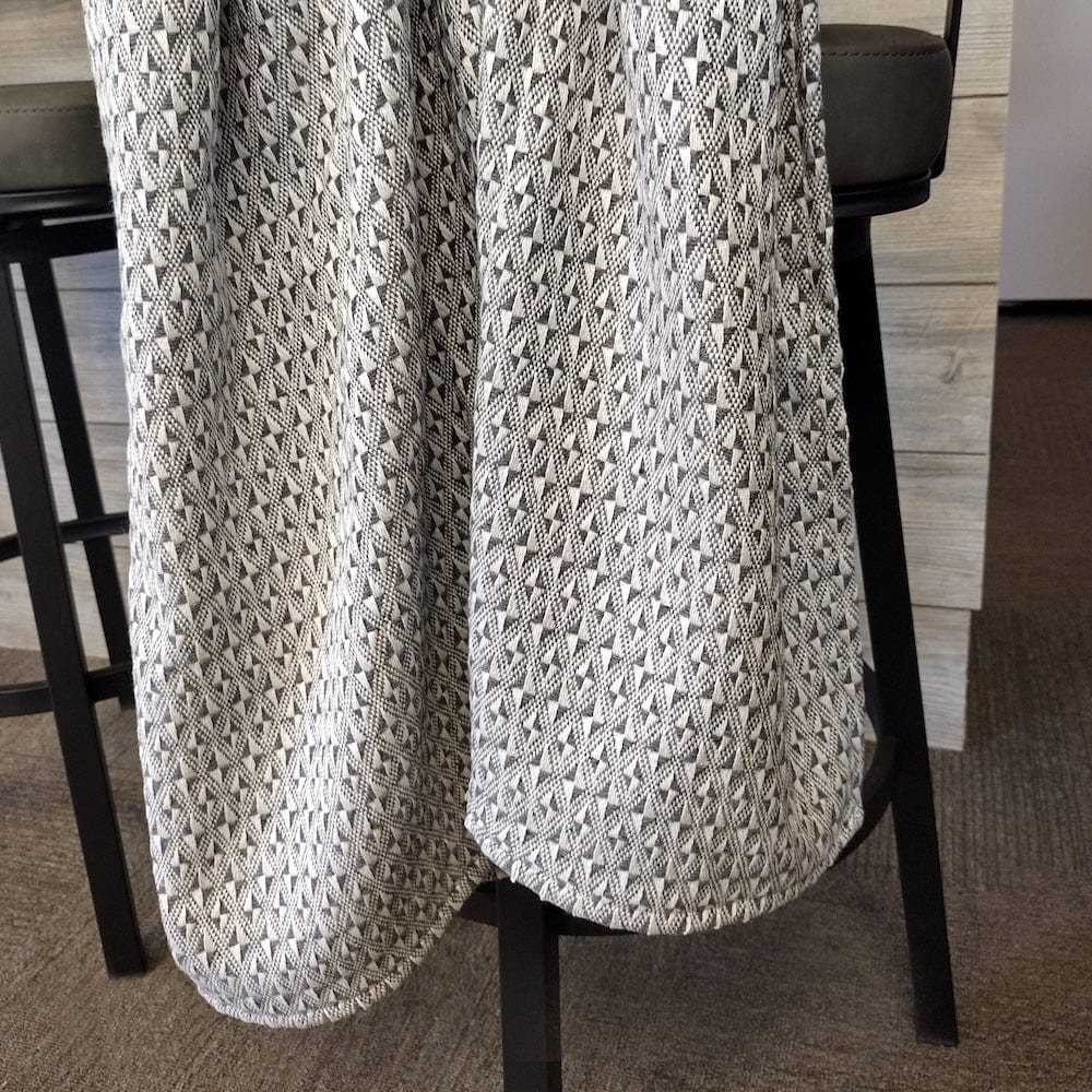 Factory Second North Star Point Twill Throw - Gray Current Faribault group-gallery Machine Washable north star North Star Point Twill Throw sustainable