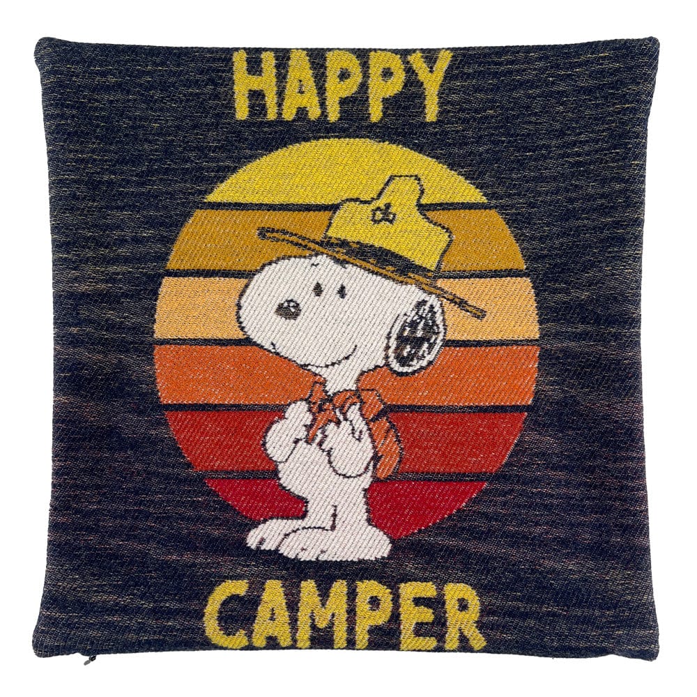 Peanuts Pillow Case Happy Camper