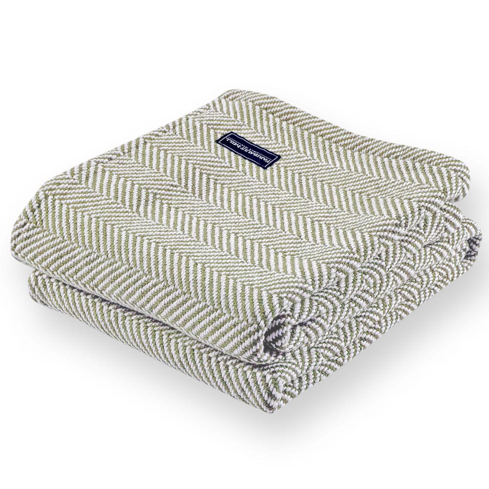 Penobscot Cotton Throw Tea