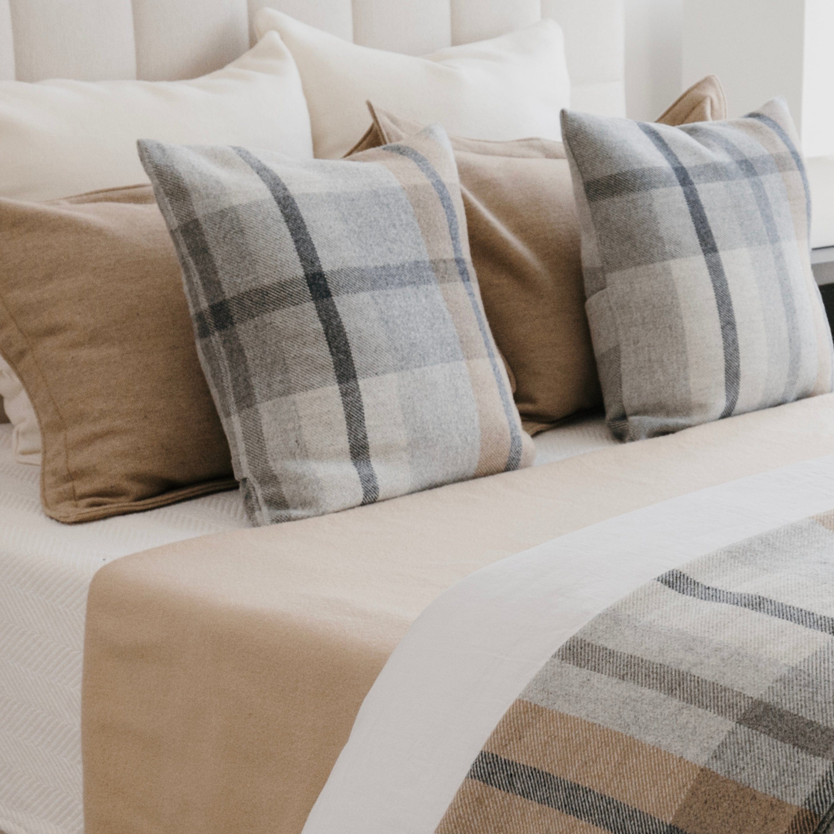 Factory Second Pure & Simple Wool Blanket Camel active Factory Second Pure & Simple Wool Blanket Full King machine washable Queen Solids Twin