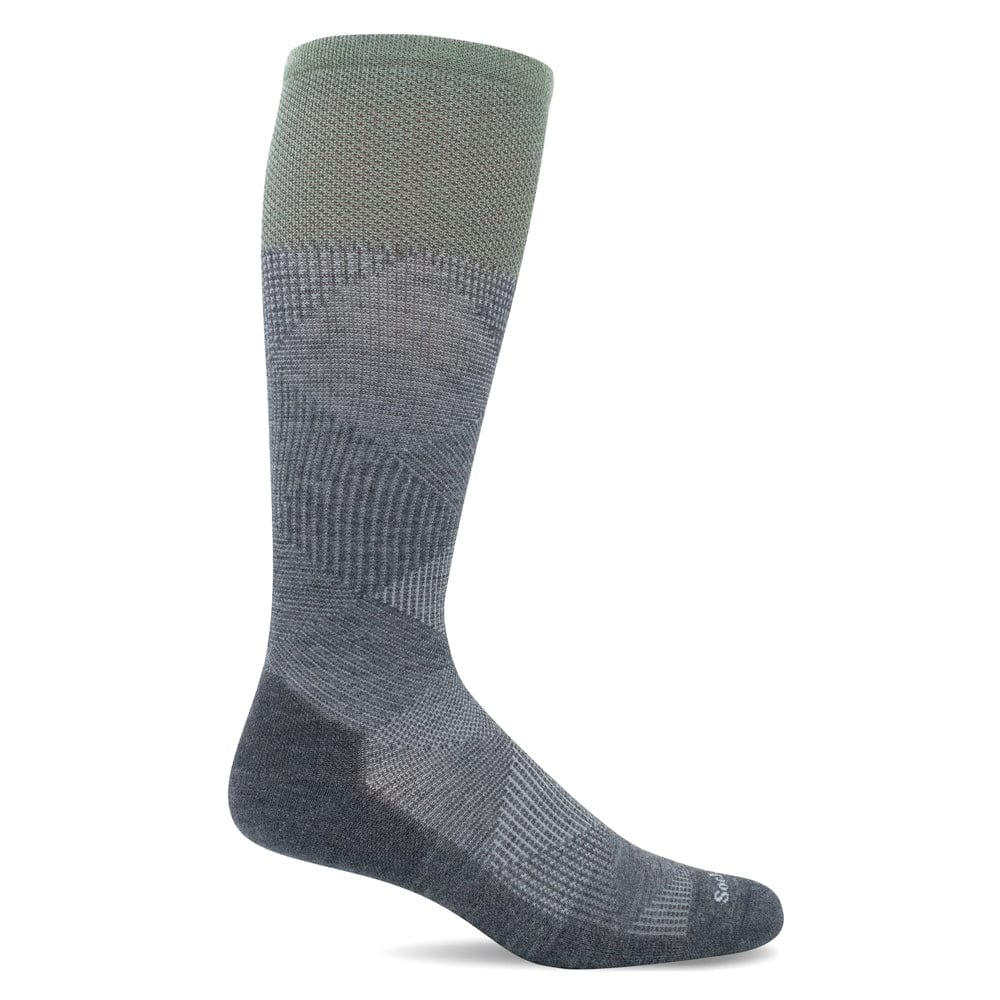 Men's Compression Socks Diamond Dandy Charcoal Socks